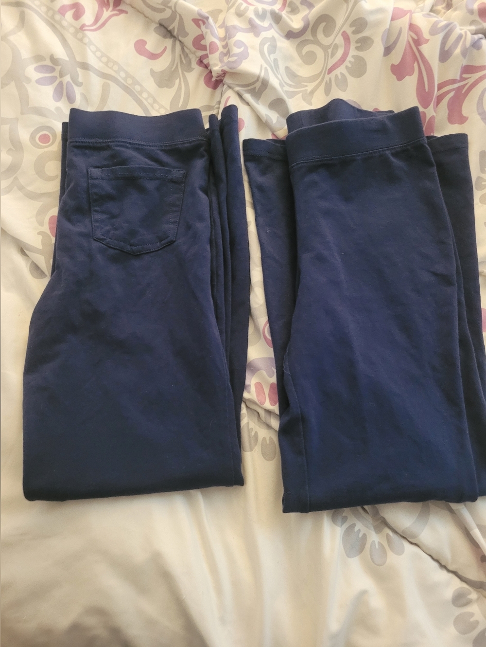 ⭐Navy Blue  Knit Leggings - Pack of 2  NWOT